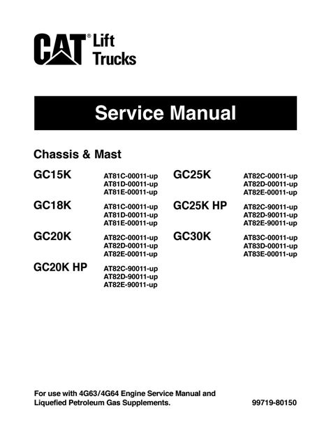 michigan cat service manual